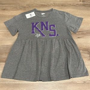 NWT Kansas State Piper Peplum Top
